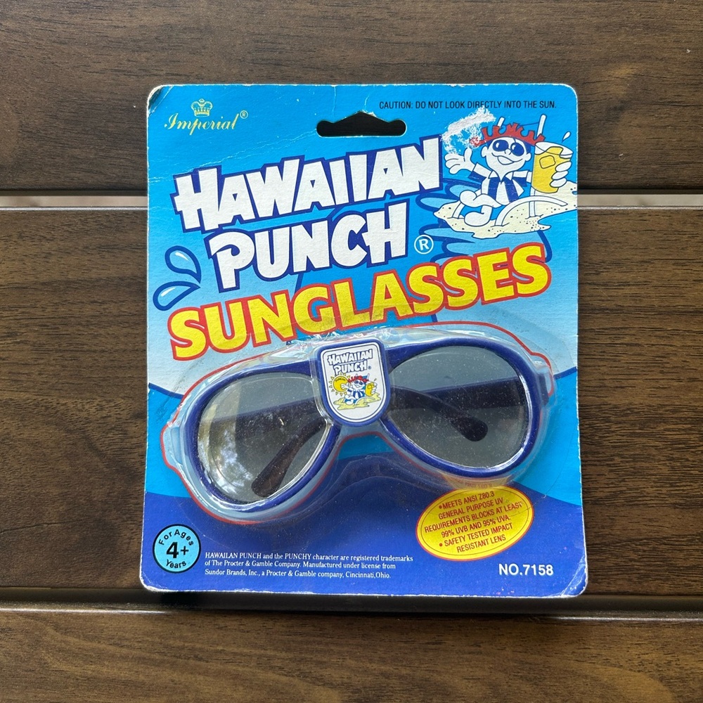 Vintage 90s Hawaiian punch sunglasses BRAND NEW